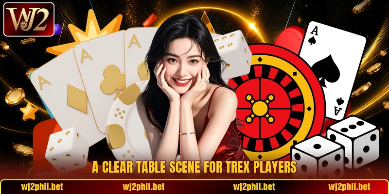 A clear table scene for Trex players