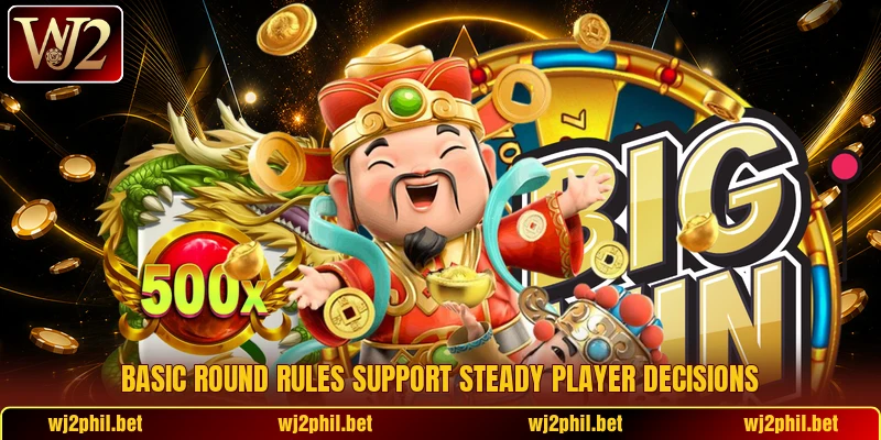 Basic round rules support steady player decisions