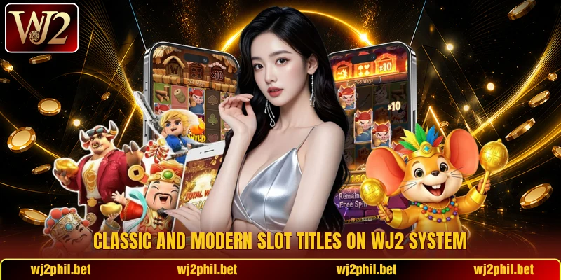 Classic and modern slot titles on Wj2 system