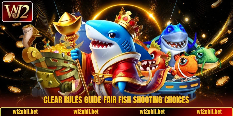 Clear rules guide fair fish shooting choices