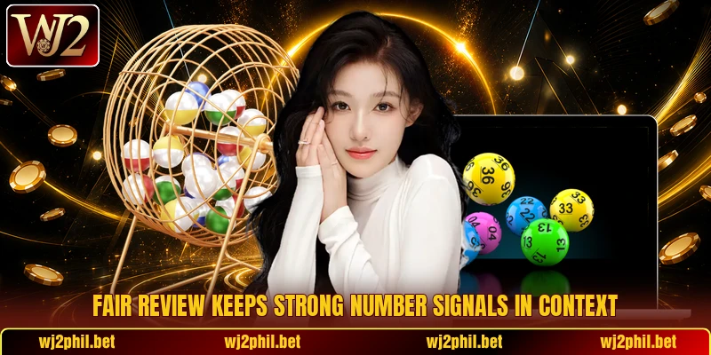 Fair review keeps strong number signals in context