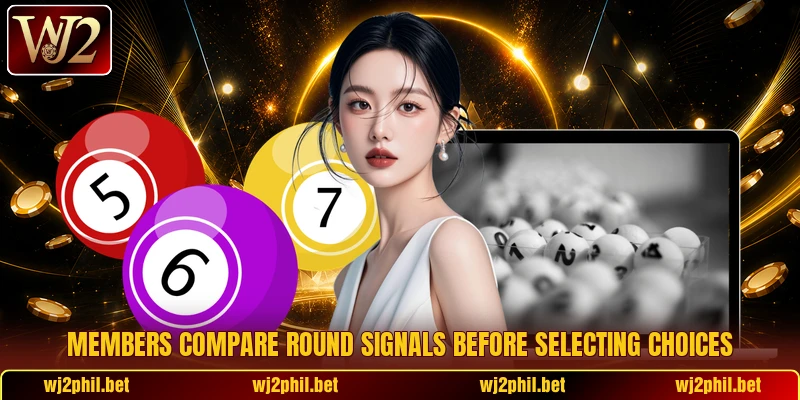 Members compare round signals before selecting choices