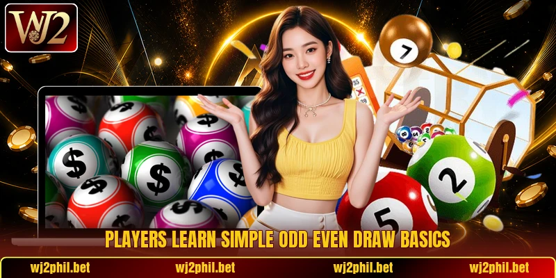 Players learn simple Odd Even Draw basics