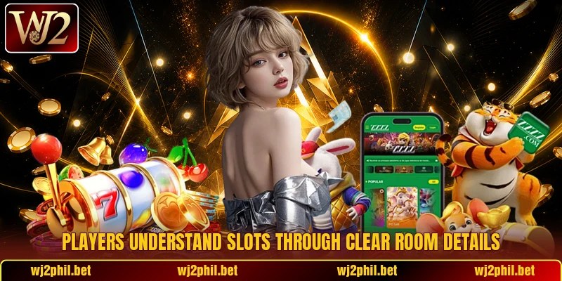 Players understand slots through clear room details