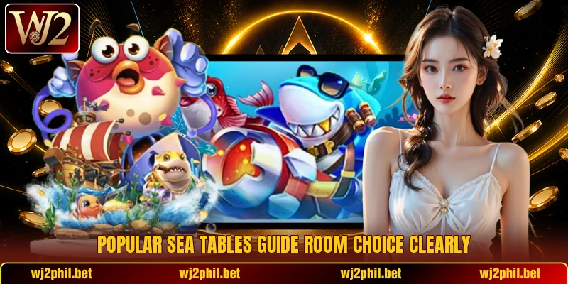 Popular sea tables guide room choice clearly