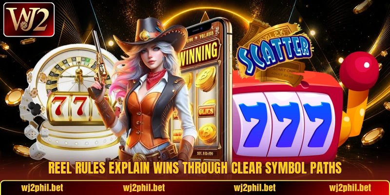 Reel rules explain wins through clear symbol paths