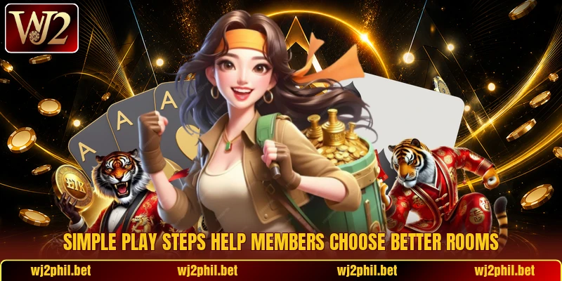 Simple play steps help members choose better rooms