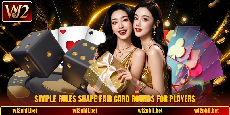 Simple rules shape fair card rounds for players