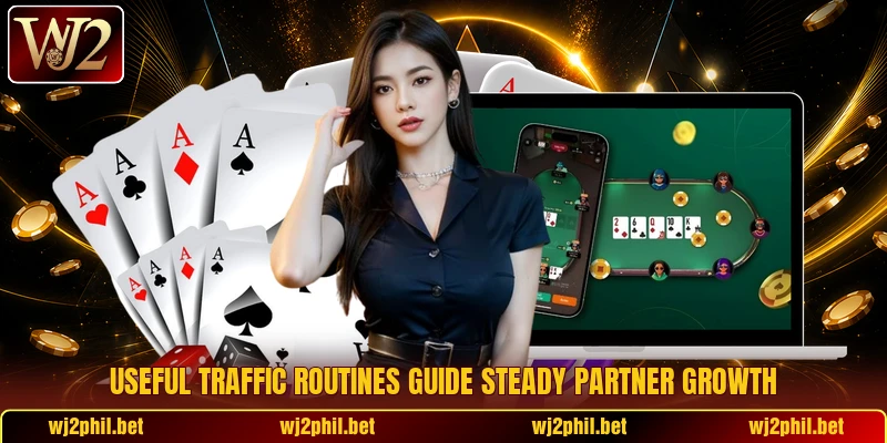 Useful traffic routines guide steady partner growth